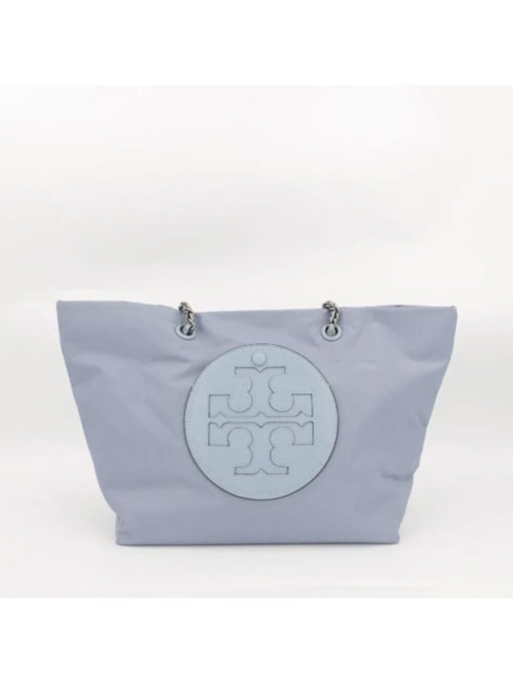 Tory Burch Women's Ella Chain Tote Bag Blue OS